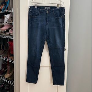 Kut from the kloth size 12 distressed jeans